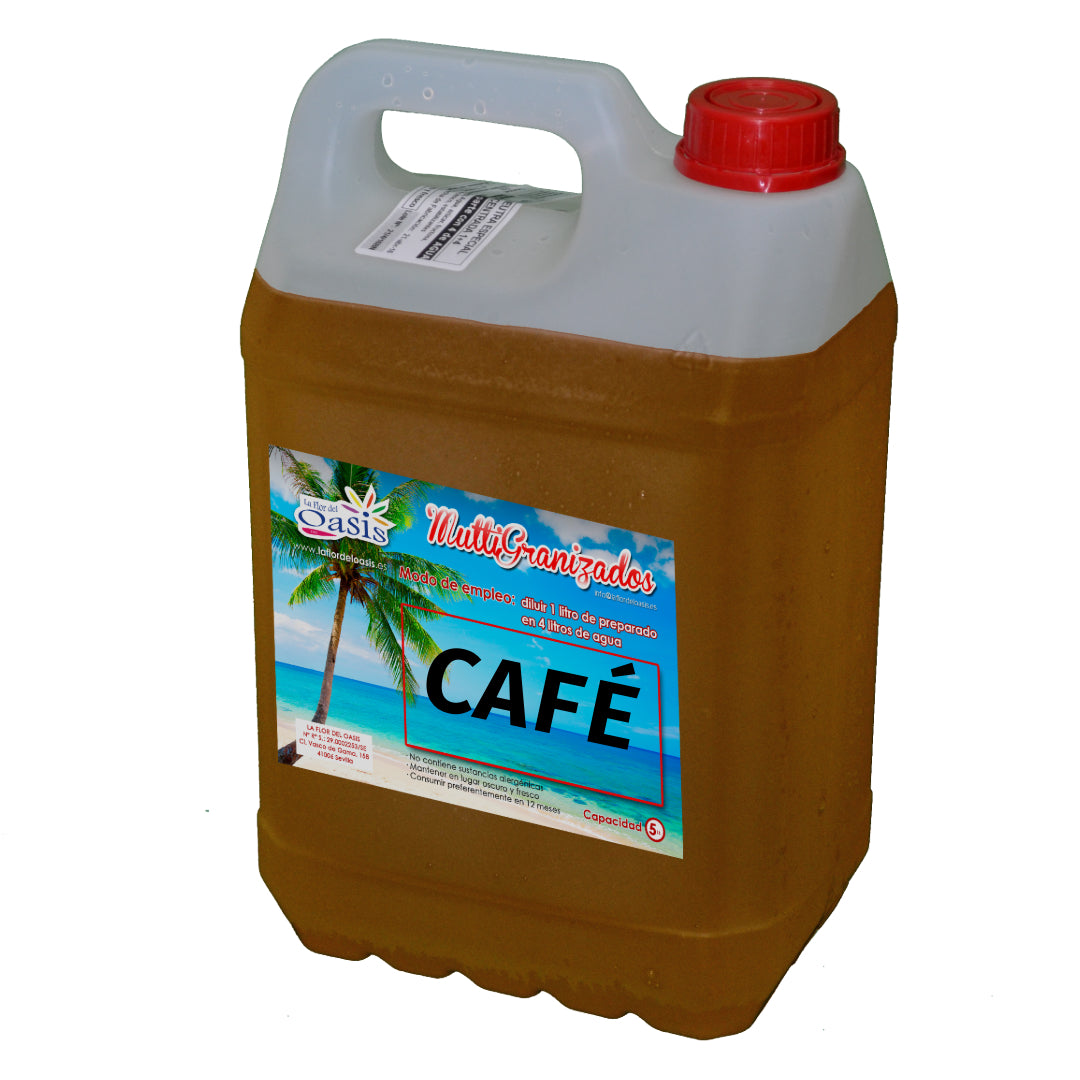 granizado concentrado CAFE la flor del oasis 2nd