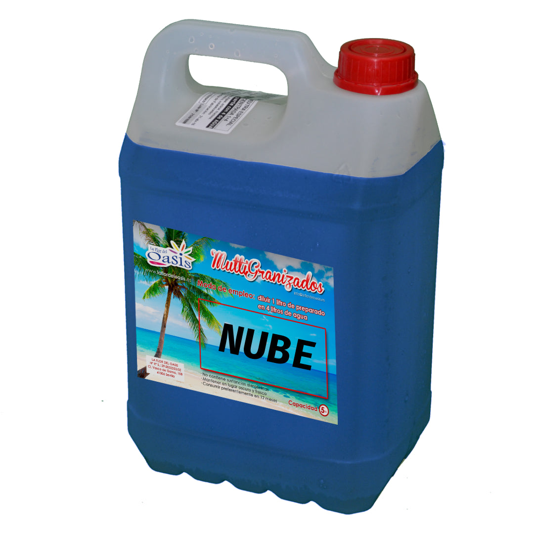 granizado concentrado NUBE la flor del oasis 2nd